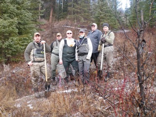 Getting the rearing ponds back into action